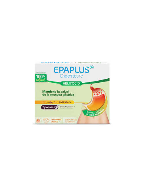 Epaplus Digestcare Helococid 40 Comprimidos