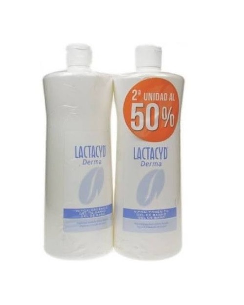 Lactacyd Derma Gel Fisiologico 1 L + 2a ud 50 %