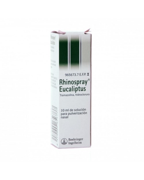 RHINOSPRAY EUCALIPTUS 1,18 mg/ ml SOLUCION PARA PULVERIZACION NASAL