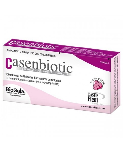 Casenbiotic 10 comprimidos masticables fresa